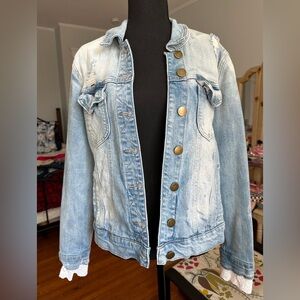 Ashley Mason Denim Jeans Jacket Size L